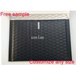 Aluminum Foil Gold Metallic Bubble Mailers Custom Printed Logo Water Resistant Closure for sale