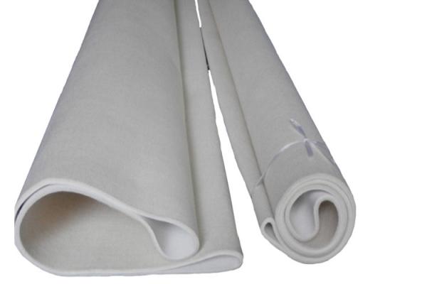 Roll To Roll Nomex Felt Pad / Heat Transfer Printing Machine Felt Blanket