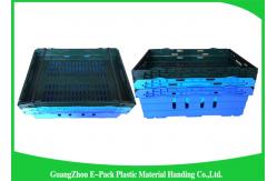 China Mesh Transport Green Plastic Food Crates Storage Medicine Recyclable supplier