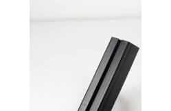 China Structural Internal ABS Profile Flexible  Blakc Pvc U Channel supplier