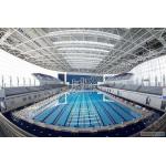 Low Carbon Prefabricated Steel Structures Steel Bolt Ball Structure Frame Swimming Pool for sale