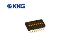 China Pitch Top 2 Way Dual Inline Package DIP Switch 2.54mm 1.27mm supplier