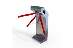 China Weatherproof 1.5mm Pedestrian Tripod Turnstile Gate Bi-Directional supplier