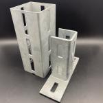 Heavy Load Metal Steel 120x100x4mm Square Channel for sale