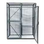 Customized Lockable Mesh Security Truck Double Doors for Workshop for sale