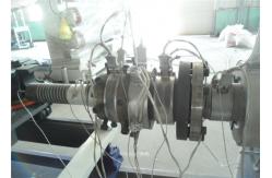 China 20m/Min PA Corrugated Plastic Pipe Extrusion Line Good Flexibility supplier