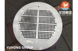 China F304L STAINLESS STEEL TUBESHEET FOR SHELL AND TUBE HEAT EXCHANGER supplier