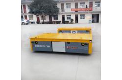 China 5 Ton Multidirectional Trackless Transfer Cart For Warehouse Materials Handling supplier
