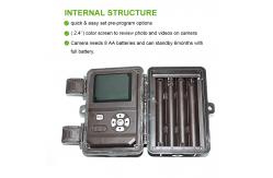 China KW571 Digital Game Camera 1080P Video 30MP Image 0.25s Traigger Time supplier