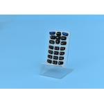Multiple Keys Rubber Membrane Switch Panel , Heat Resisting Silicone Keypad Cover for sale