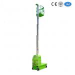 Self-Propelled Aluminum Aerial Work Platform Single Mast 6 Meters Lift Capacity 125kg for sale