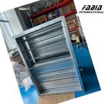 Low Pressure Drop Swing Non Return Damper Reliable Backflow Prevention For HVAC Systems for sale