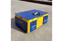 China Small Battery Operated 5 Tons Mold Steerable Transfer Trolley supplier