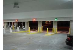 China Underground parking LED Lane Control Signs With Overload Protection / short circuit protection supplier
