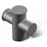Single Cross Marine Mooring Bollard Grey Epoxy Primer for sale