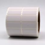 25mmx10mm High Temperature Adhesive Labels 1mil White Matte Polyimide Material for sale