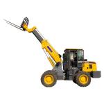 Good Mobility Front Telescopic Wheel Loader 4WD With Extend Bucket Boom