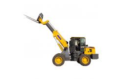 China Good Mobility Front Telescopic Wheel Loader 4WD With Extend Bucket Boom supplier