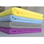 500gsm Super Soft Absorbent Microfiber Wash Cloth Car Cleaning Long And Short Pile