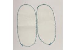 China Single Use Non Woven Polypropylene Unisex Open Top Slippers For Spa / Salon supplier