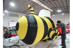 China Alien 210D Oxford Inflatable Advertising Balloon Character Bee Model supplier