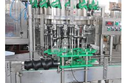 China SUS304 Robotized  Automatic Wine Filling Machine With rotary washing function supplier