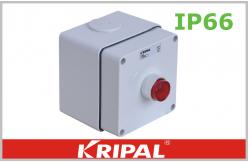 China IP66 Weatherproof Outdoor Sockets Push Button Power Control Box supplier