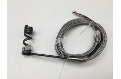 China Hot Runner Coil Heaters With Stainless Steel Braided Protection Sleeve supplier