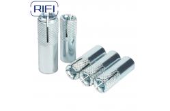 China RIFI Electrical Zinc Plated Drop-In Anchors For Steel Framework supplier