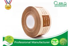 China Antistatic Water Solubel Reinforced Adhesive Kraft Paper Tape , Thinkness 130~160μ supplier