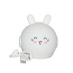 Rabbit Rechargeable Silicone Night Light Soft Touch Switching Colors For Children for sale