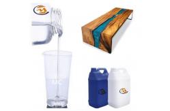 China High Temperature Resistance Clear Epoxy Resin For Large Crafts Tabletop supplier