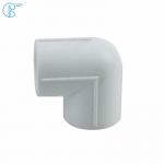 Green Plastic PPR 90 Degree Elbow Smooth Surface With Injection Molded Tech for sale