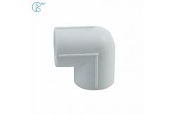 China Green Plastic PPR 90 Degree Elbow Smooth Surface With Injection Molded Tech supplier