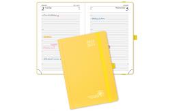 China 2023 2024 Hardcover A5 Academic Planner with Casebound Binding Vertical Layout supplier