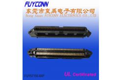 China Receptacle 64 Pin Centronics Connector Female 32pairs IDC Crimping Connector supplier