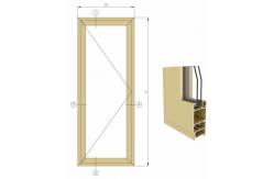 China New Arrived for Mired Tempered 8ft Windows Design Double Glazed Aluminum Sliding Big View Glass Window supplier