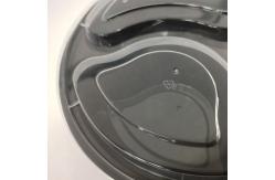 China Eco-Friendly Disposable Round Bento Box Plastic And Microwavable supplier