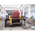 China Double Shaft Tire Shredder rubber Shredder，Tire Shredder, Tire Crusher,Tire Shredding Machine- For Tire Recycling Plant for sale