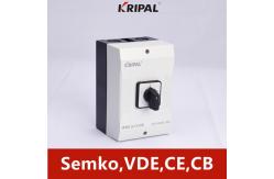 China IP65 PC Electrical Changeover Cam Switch Waterproof 4P 230-440V supplier