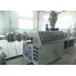 Low Noise PE Plastic Pipe Extrusion Line With Saw Blade Cutting for sale