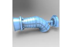 China Hydro Power Tubular Turbine Generator , Water Powered Tubular Water Turbine supplier