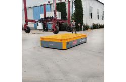 China Battery Operated 10 Tons Shipyard Electric Material Transfer Trolley supplier