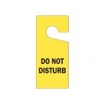 Hang Out Lockout Plastic Safety Tag Do Not Disturb Yellow Tag Accident Prevention for sale