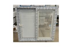 China European Style Horizontal PVC Sliding Window Hurricane Proof Glass Windows supplier