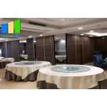 Interior Wood Movable Sound Proof Partitions Wall Folding Sliding Door System