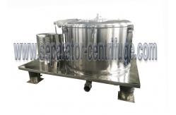 China PPTD Top Discharging Hemp Extraction Machine For Ground Plant Washing With Alcohol supplier