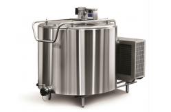 China Small 320kg Vertical Milk Cooling Tank 500 Liters supplier