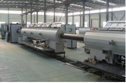 China 50HZ Low Noise Single Screw Extruder Plastic PE Water Pipe Production supplier