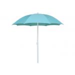 Round Shaped Outdoor Beach Umbrella With Silver Coated Frame Coating for sale